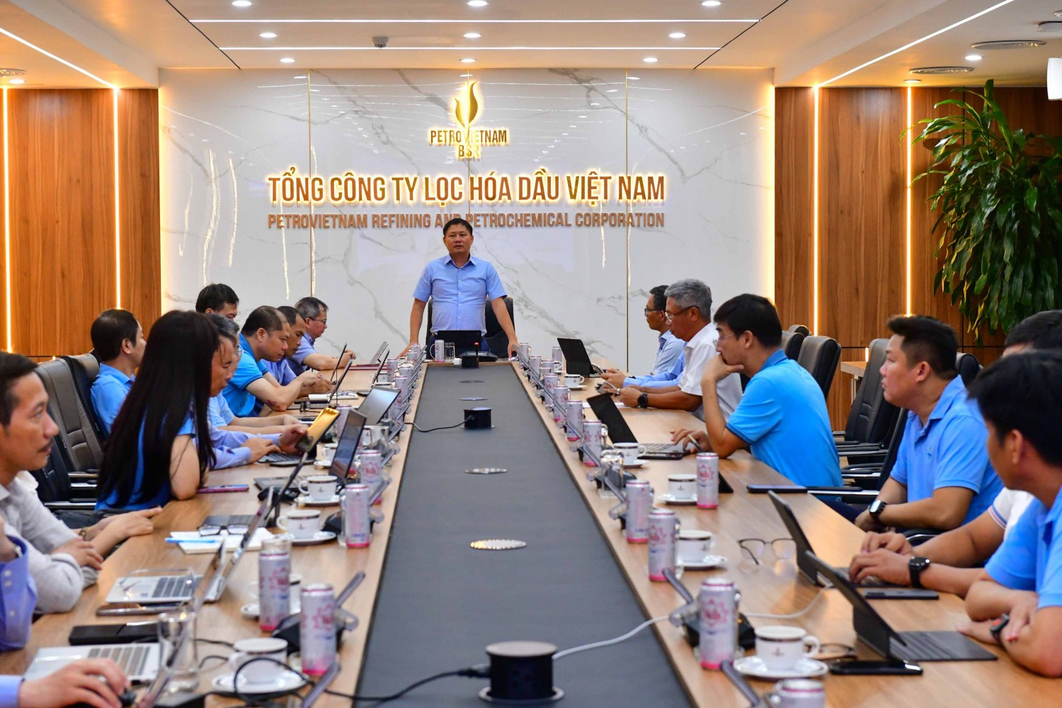 Hội nghị Ban Chỉ đạo Đề án Văn hóa doanh nghiệp BSR do Chủ tịch HĐQT Bùi Ngọc Dương chủ trì.