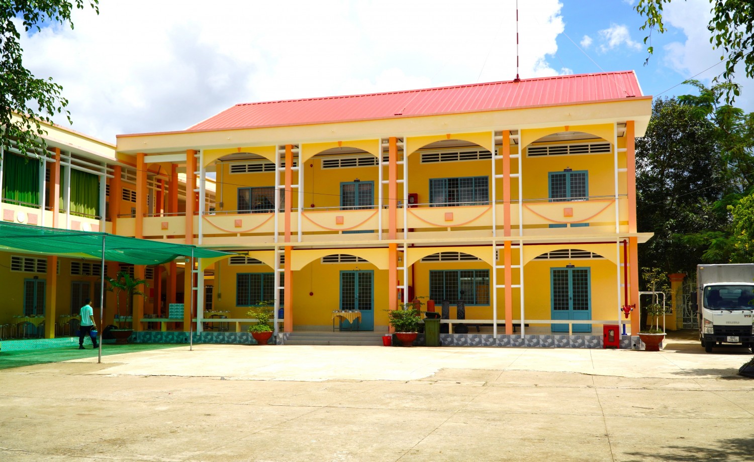 Diện mạo mới khang trang, hiện đại của Trường Tiểu học Phú Đức A.