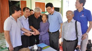Hội Dầu khí và BSR thực hiện an sinh xã hội tại đảo Lý Sơn
