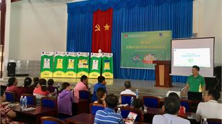 Cụm phối hợp hoạt động Bà Rịa - Vũng Tàu: Tư vấn kỹ thuật sử dụng phân bón Phú Mỹ cho người nông dân