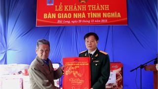 Hội CCB Tập đoàn trao nhà “Nghĩa tình đồng đội” tại Hải Hậu, Nam Định