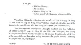 Bộ GTVT đồng ý với kiến nghị của Tạp chí NLVN về nhập khẩu than cho điện