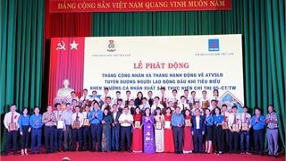 CĐ DKVN phát động Tháng Công nhân 2021 và Tháng hành động về ATVSLĐ năm 2021