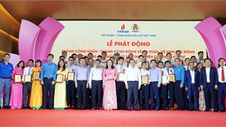 CĐ DKVN phát động Tháng Công nhân và tuyên dương người lao động Dầu khí tiêu biểu năm 2022