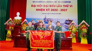 Hội Cựu chiến binh Liên doanh Việt - Nga Vietsovpetro Đại hội đại biểu Lần thứ VI thành công tốt đẹp