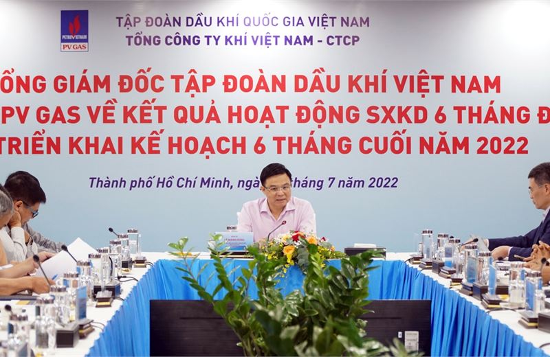 Tổng Giám đốc Petrovietnam Lê Mạnh Hùng làm việc với PV GAS: Thị trường là yếu tố sống còn