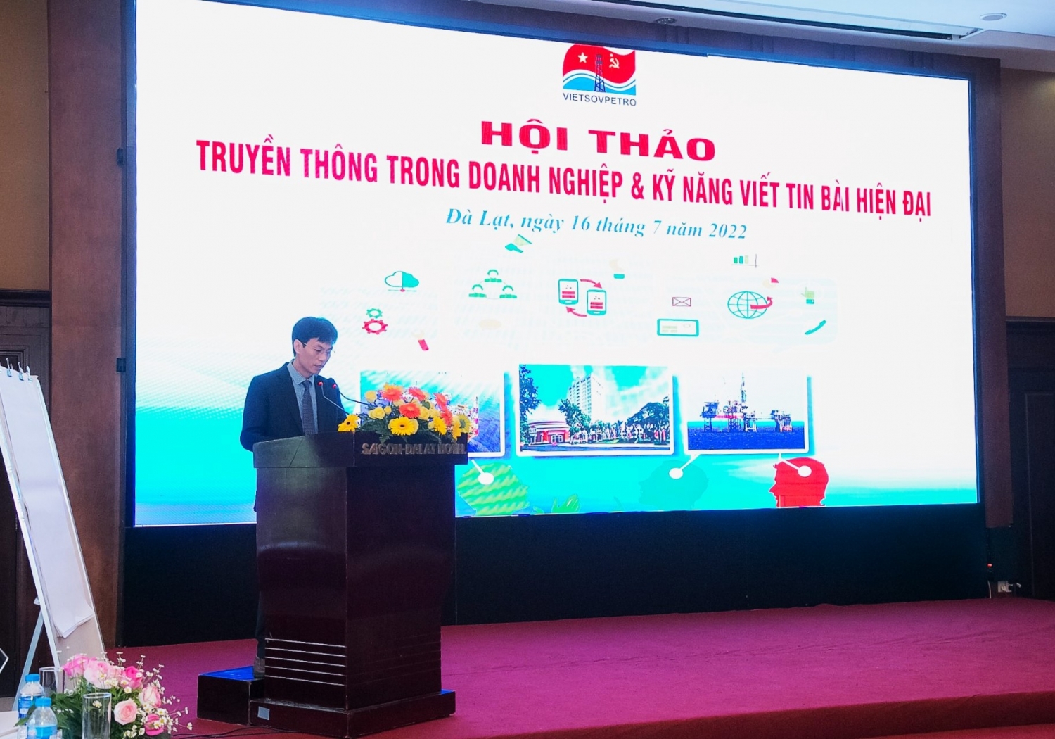 Vietsovpetro tổ chức Hội thảo truyền thông trong doanh nghiệp Vietsovpetro tổ chức Hội thảo truyền thông trong doanh nghiệp