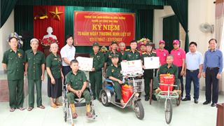 Hội CCB Tập đoàn và Công đoàn DKVN tri ân các thương bệnh binh, người có công tại Thái Bình, Hà Nam