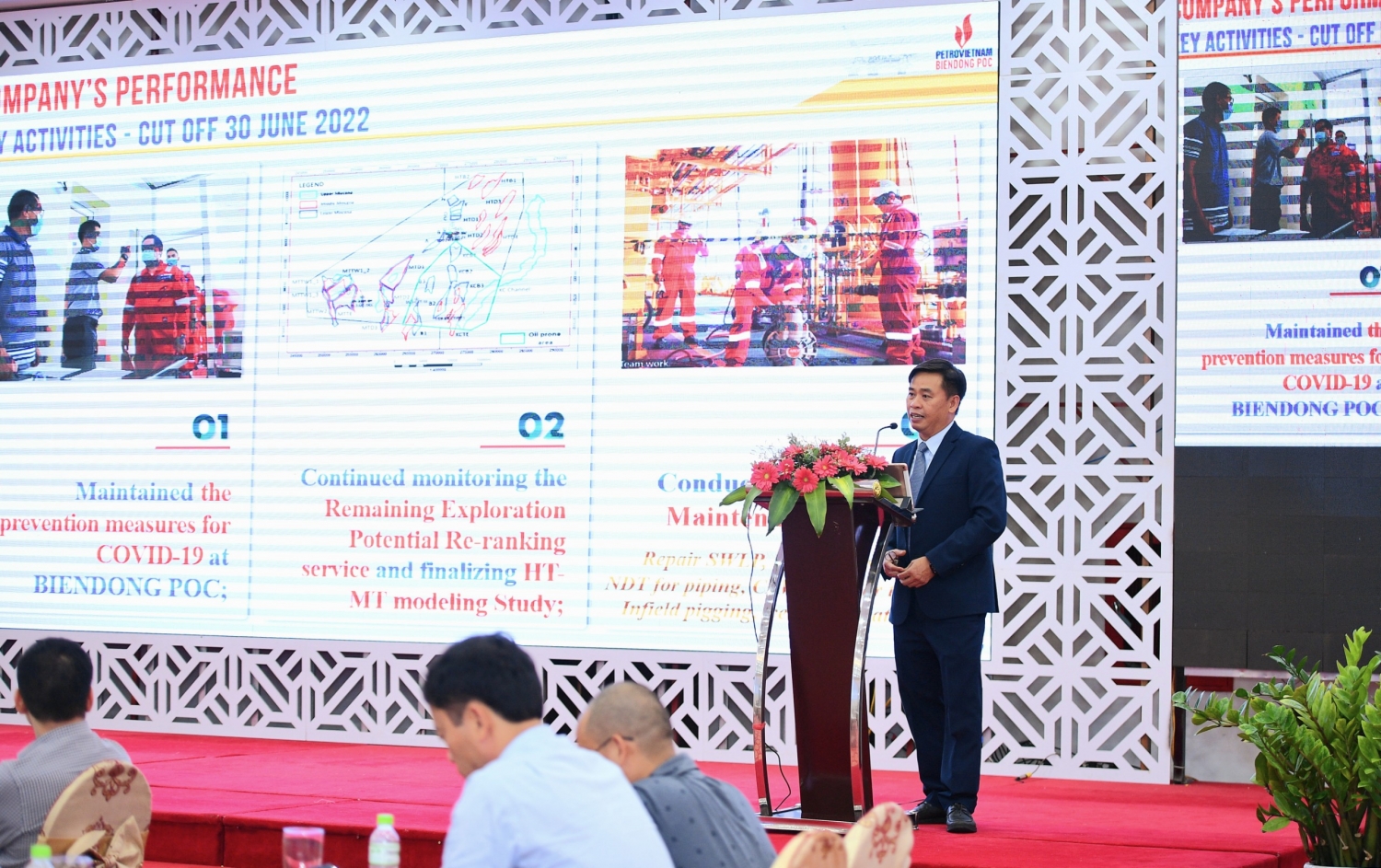 BIENDONG POC sơ kết công tác an toàn 6 tháng đầu năm 2022 BIENDONG POC sơ kết công tác an toàn 6 tháng đầu năm 2022