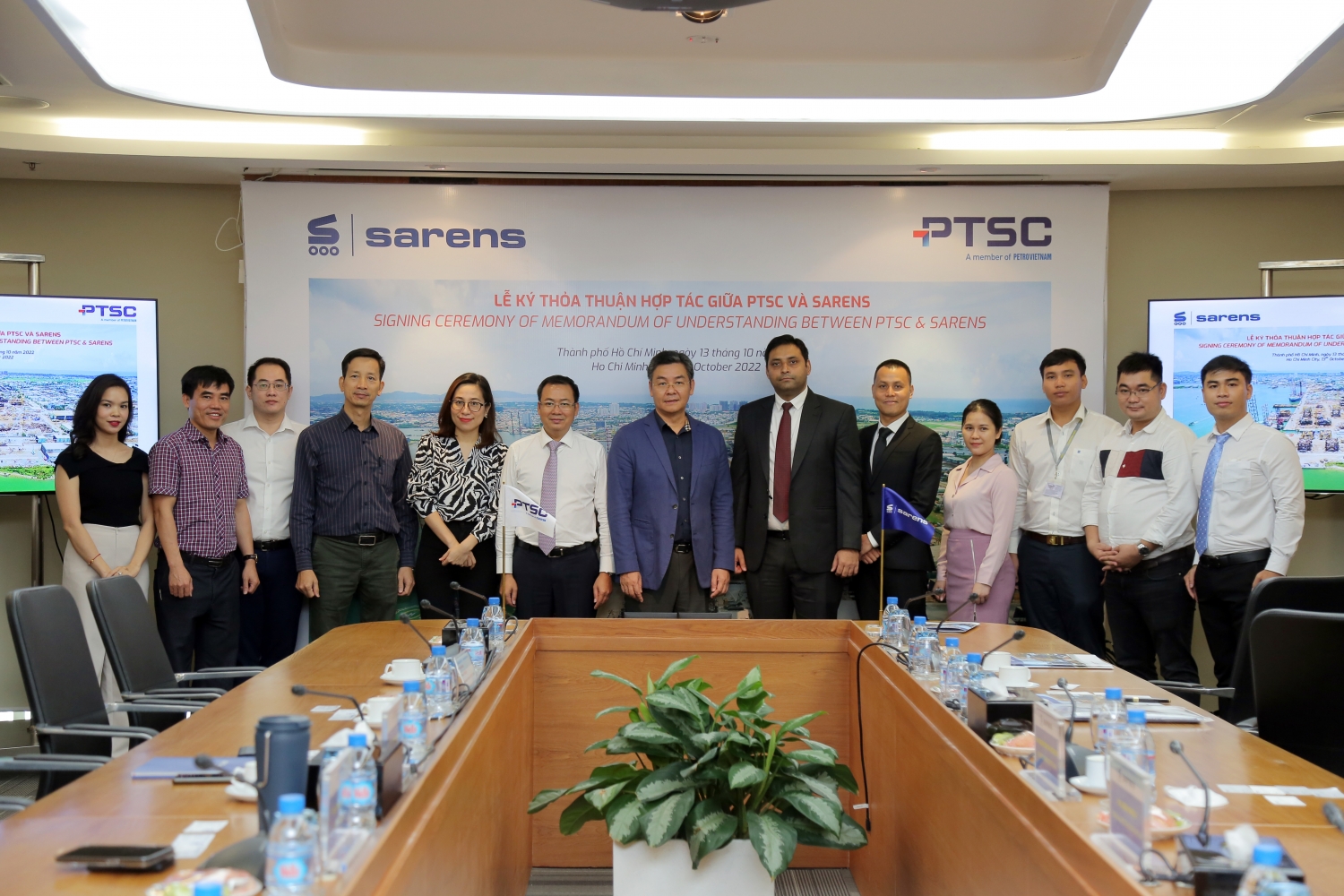 PTSC và SARENS ký kết Thỏa thuận hợp tác cho các dự án năng lượng tái tạo ngoài khơi PTSC và SARENS ký kết Thỏa thuận hợp tác cho các dự án năng lượng tái tạo ngoài khơi
