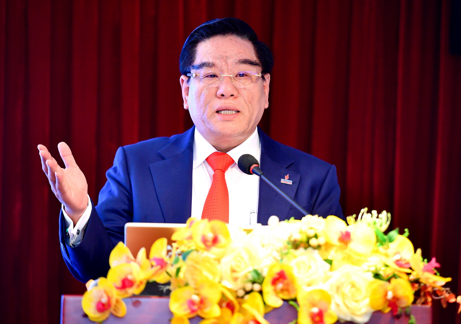 Tổng Giám đốc Petrovietnam Ngô Hữu Hải kết lận Hội nghị Tổng Giám đốc Petrovietnam Ngô Hữu Hải kết lận Hội nghị