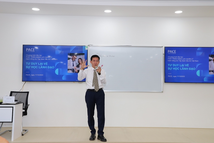 PVCollege tổ chức khai giảng khóa đào tạo Phát triển năng lực quản lý_MDP cho Tập đoàn Dầu khí quốc gia Việt Nam PVCollege khai giảng khóa đào tạo Phát triển năng lực quản lý cho Petrovietnam