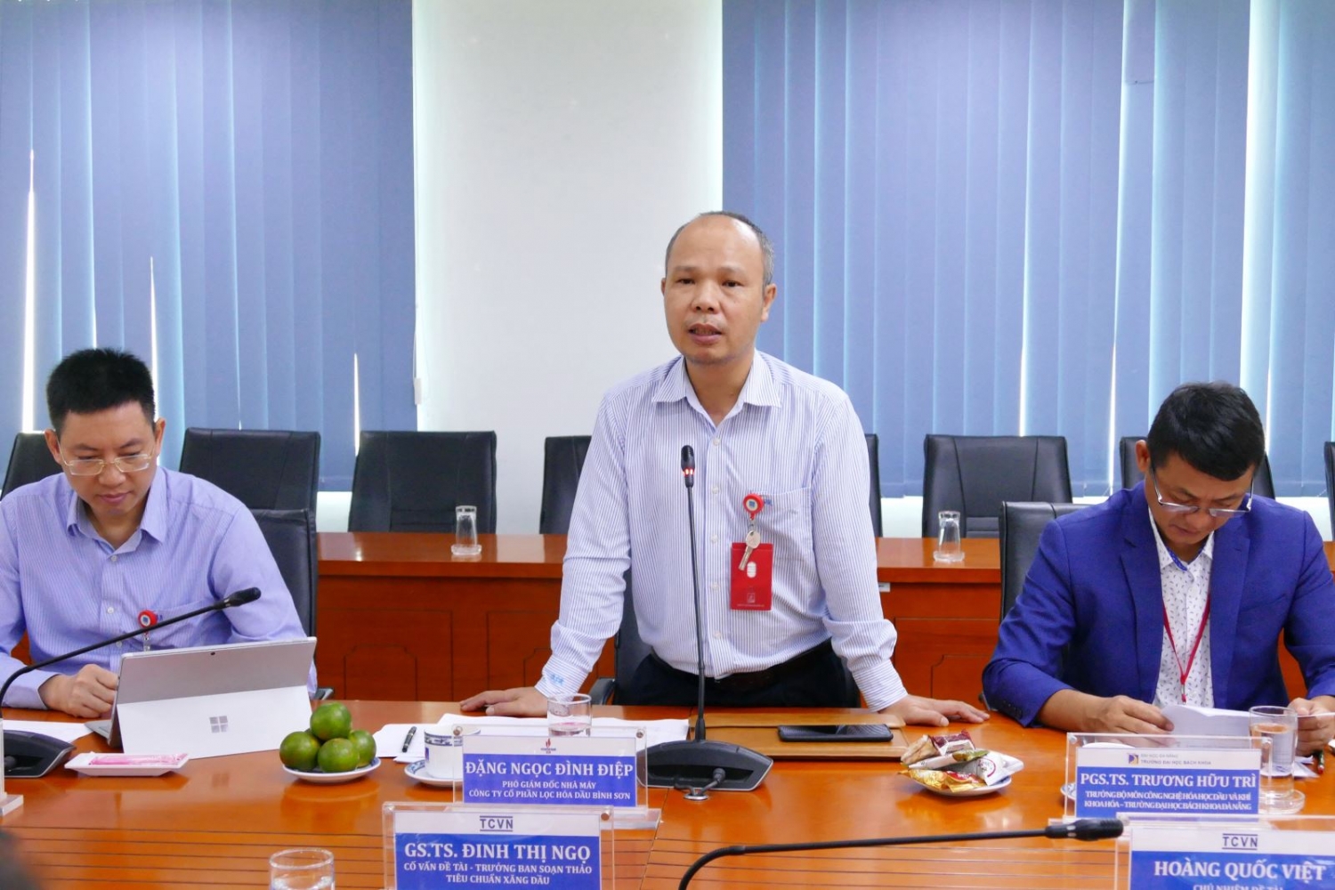 BSR: Nghiệm thu đề tài KHCN về Olefin trong xăng thương phẩm BSR: Nghiệm thu đề tài KHCN về Olefin trong xăng thương phẩm
