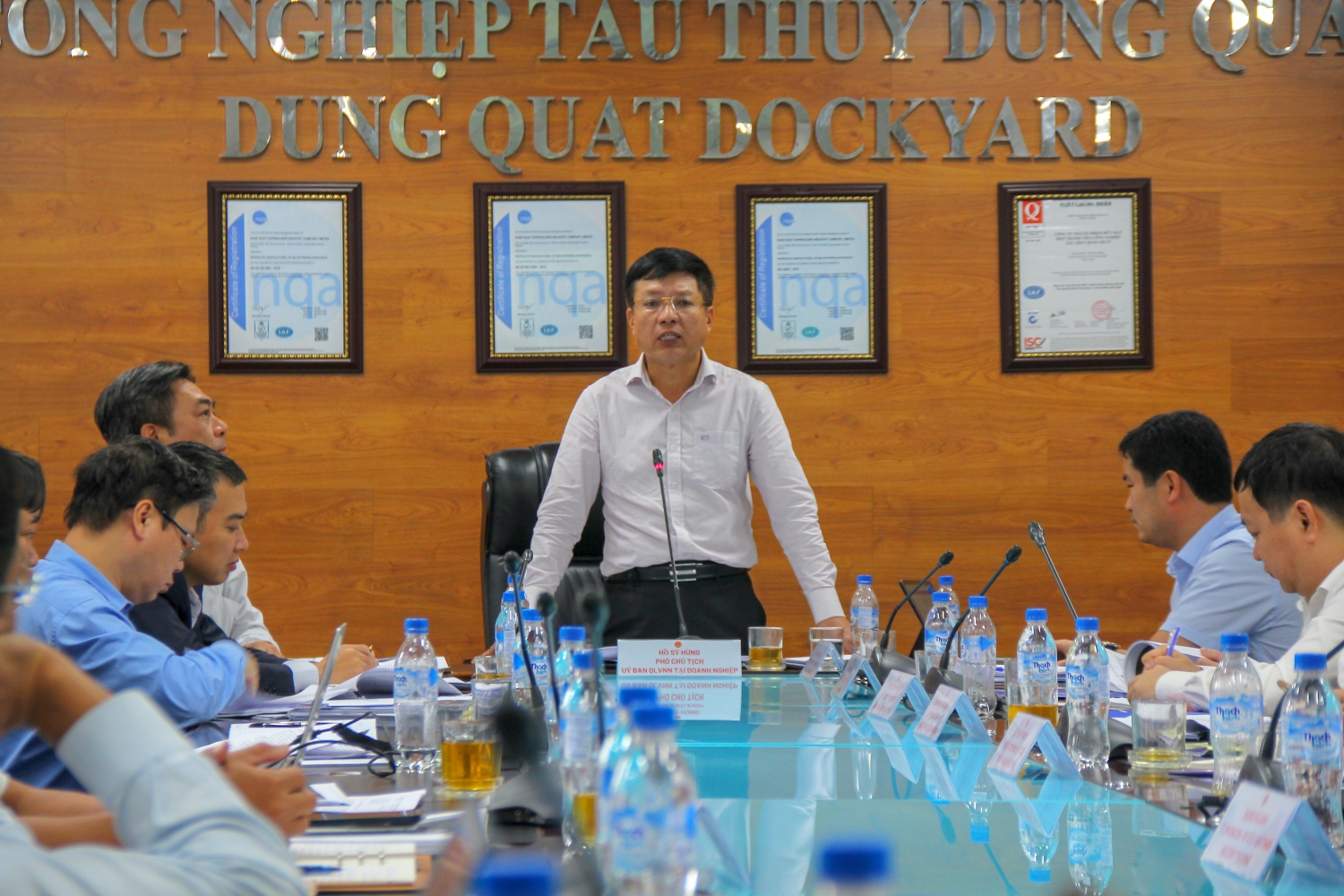 Ủy ban QLVNN làm việc với DQS: Giúp DQS có hướng đi tốt nhất Ủy ban QLVNN làm việc với DQS: Giúp DQS có hướng đi tốt nhất