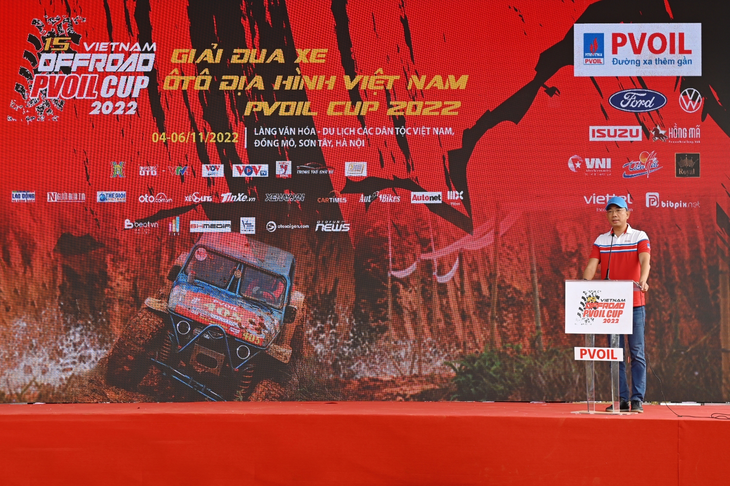 Ông Cao Hoài Dương - Chủ tịch HĐQT - Tổng công ty Dầu Việt Nam - CTCP (PVOIL) phát biểu tại khai mạc PVOIL VOC 2022 Ông Cao Hoài Dương - Chủ tịch HĐQT - Tổng công ty Dầu Việt Nam - CTCP (PVOIL) phát biểu tại khai mạc PVOIL VOC 2022