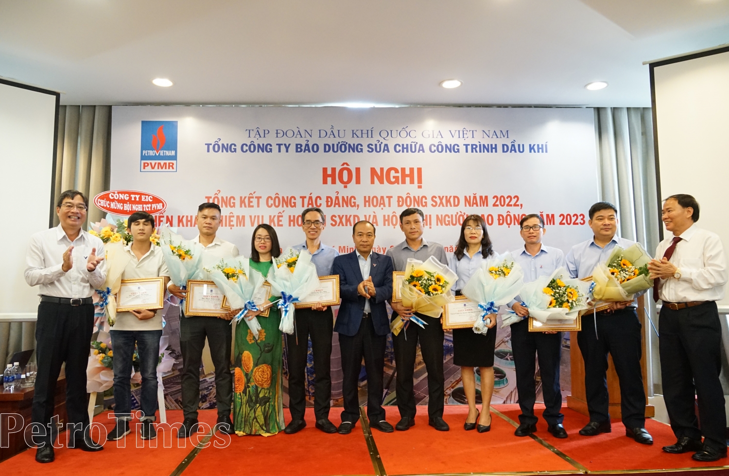 PVMR hoàn thành vượt mức các chỉ tiêu nhiệm vụ trọng tâm năm 2022 PVMR hoàn thành vượt mức các chỉ tiêu nhiệm vụ trọng tâm năm 2022