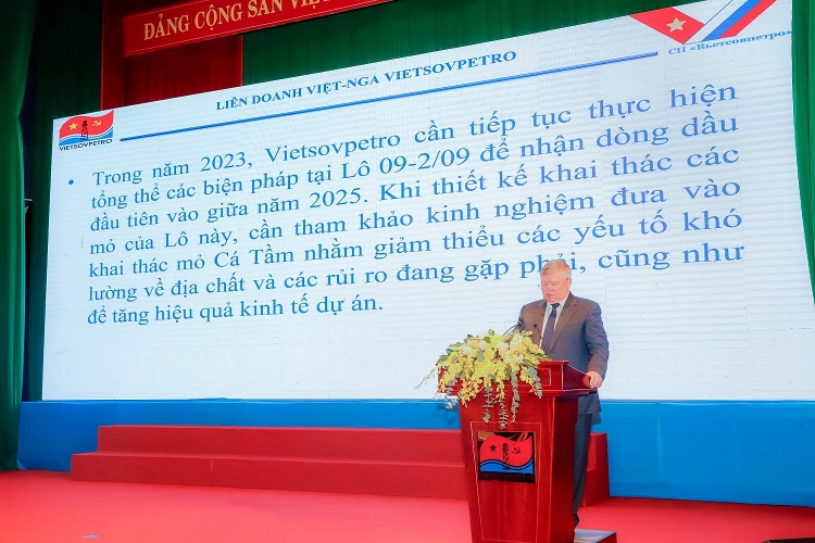 Vietsovpetro đạt thành tích đặc biệt ấn tượng - góp phần lớn vào thành công chung của Petrovietnam Vietsovpetro đạt thành tích đặc biệt ấn tượng góp phần lớn vào thành công chung của Petrovietnam