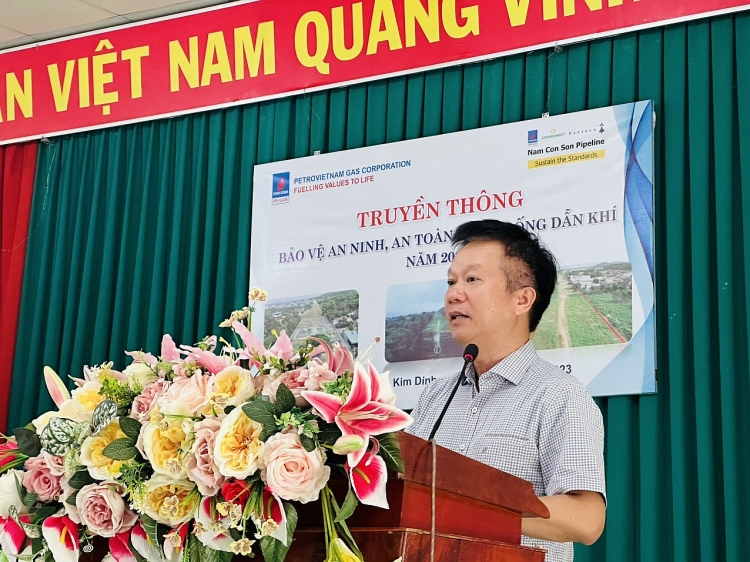 NCSP truyền thông bảo đảm an ninh, an toàn đường ống khí trên bờ