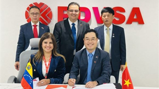 Petrovietnam and PVEP delegation visits and works in Venezuela