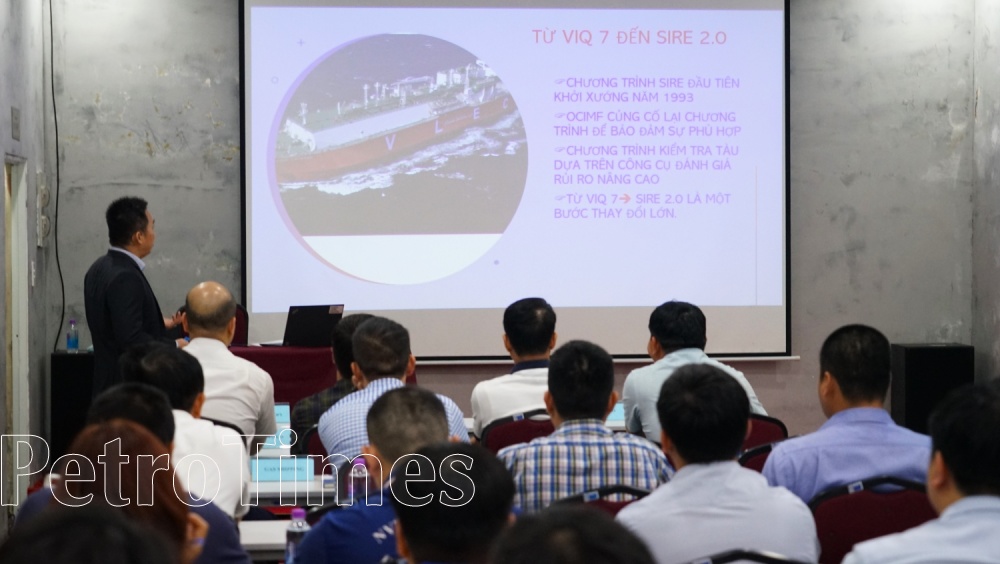 PVMR tổ chức hội thảo chuyên ngành về Chương trình SIRE 2.0 của OCIMF PVMR tổ chức hội thảo chuyên ngành về Chương trình SIRE 2.0 của OCIMF