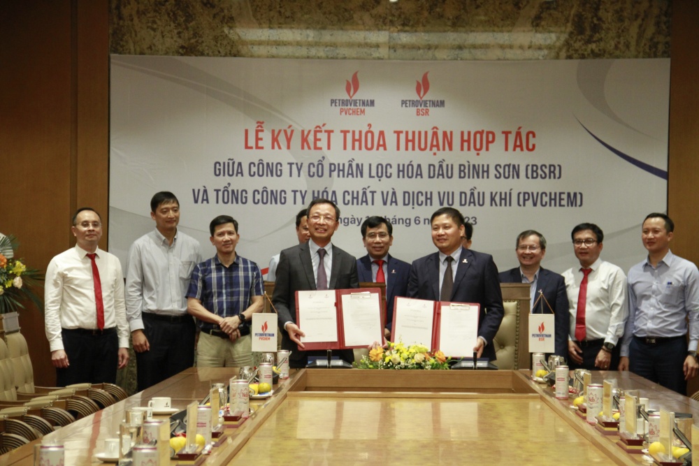 BSR và PVChem hợp tác tăng cường chuỗi giá trị Dầu khí BSR và PVChem hợp tác tăng cường chuỗi giá trị Dầu khí