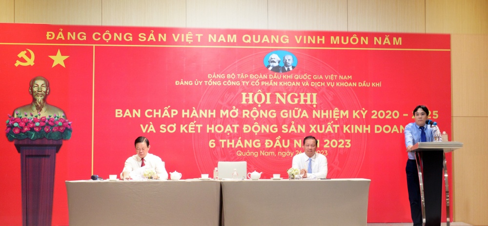 Đảng ủy PV Drilling tổ chức Hội nghị BCH mở rộng giữa nhiệm kỳ 2020-2025 và sơ kết 6 tháng đầu năm 2023 Đảng ủy PV Drilling tổ chức Hội nghị BCH mở rộng giữa nhiệm kỳ 2020-2025 và sơ kết 6 tháng đầu năm 2023