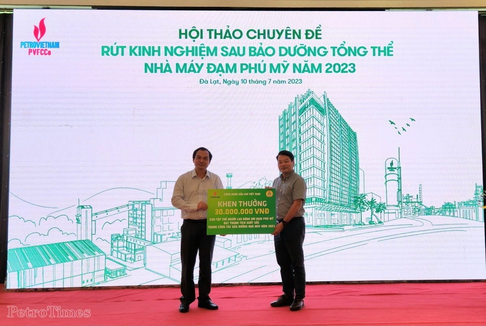 PVFCCo tổ chức Hội thảo chuyên đề rút kinh nghiệm sau BDTT Nhà máy Đạm Phú Mỹ năm 2023