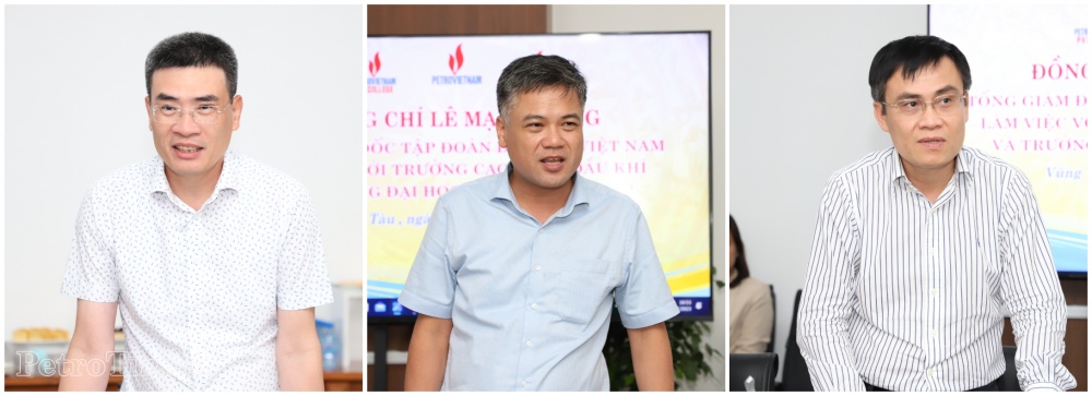 Tổng giám đốc Petrovietnam Lê Mạnh Hùng làm việc với PVCollege: Điều chỉnh phạm vi phù hợp với mục tiêu lớn của Tập đoàn Tổng Giám đốc Petrovietnam Lê Mạnh Hùng làm việc với PVCollege: Điều chỉnh phạm vi đào tạo phù hợp với mục tiêu lớn của Tập đoàn