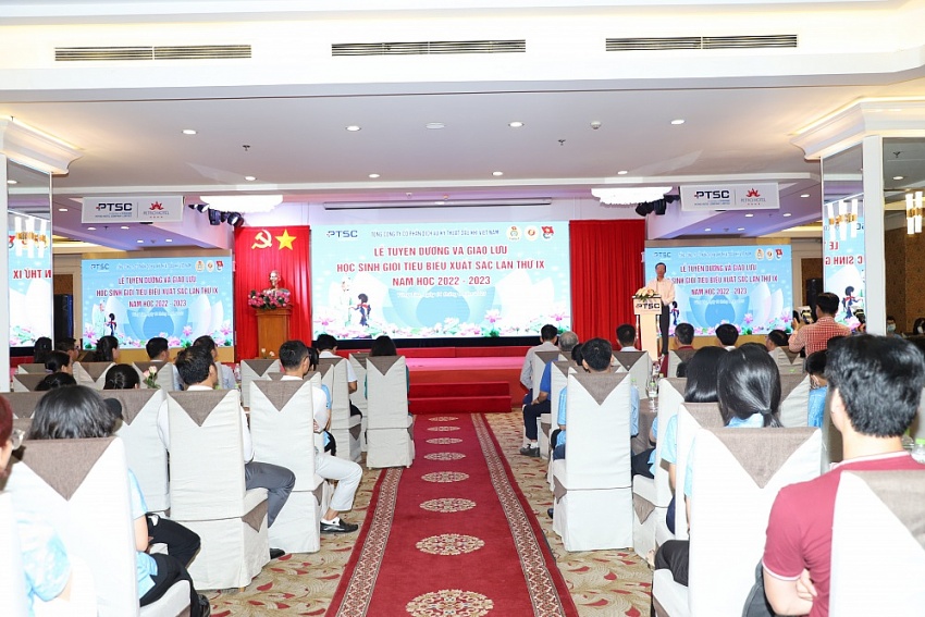PTSC tổ chức lễ tuyên dương học sinh giỏi tiêu biểu lần thứ IX, năm học 2022-2023 PTSC tổ chức lễ tuyên dương học sinh giỏi tiêu biểu lần thứ IX, năm học 2022-2023