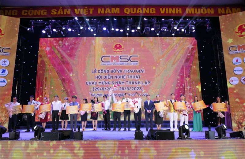 Petrovietnam giành 1 giải vàng, 2 giải bạc tại Hội diễn nghệ thuật kỷ niệm 5 năm thành lập Ủy ban Quản lý vốn nhà nước tại doanh nghiệp