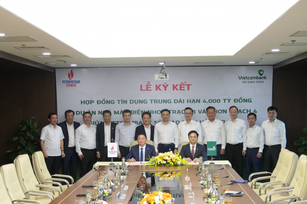 Vietcombank và PV Power ký kết hợp đồng tín dụng trị giá 4.000 tỷ đồng cho Dự án NMĐ Nhơn Trạch 3 và 4 Vietcombank và PV Power ký kết hợp đồng tín dụng trị giá 4.000 tỷ đồng cho Dự án NMĐ Nhơn Trạch 3 và 4