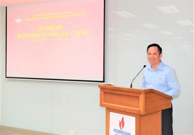 PV Drilling trao quyết định bổ nhiệm cán bộ PV Drilling trao quyết định bổ nhiệm cán bộ