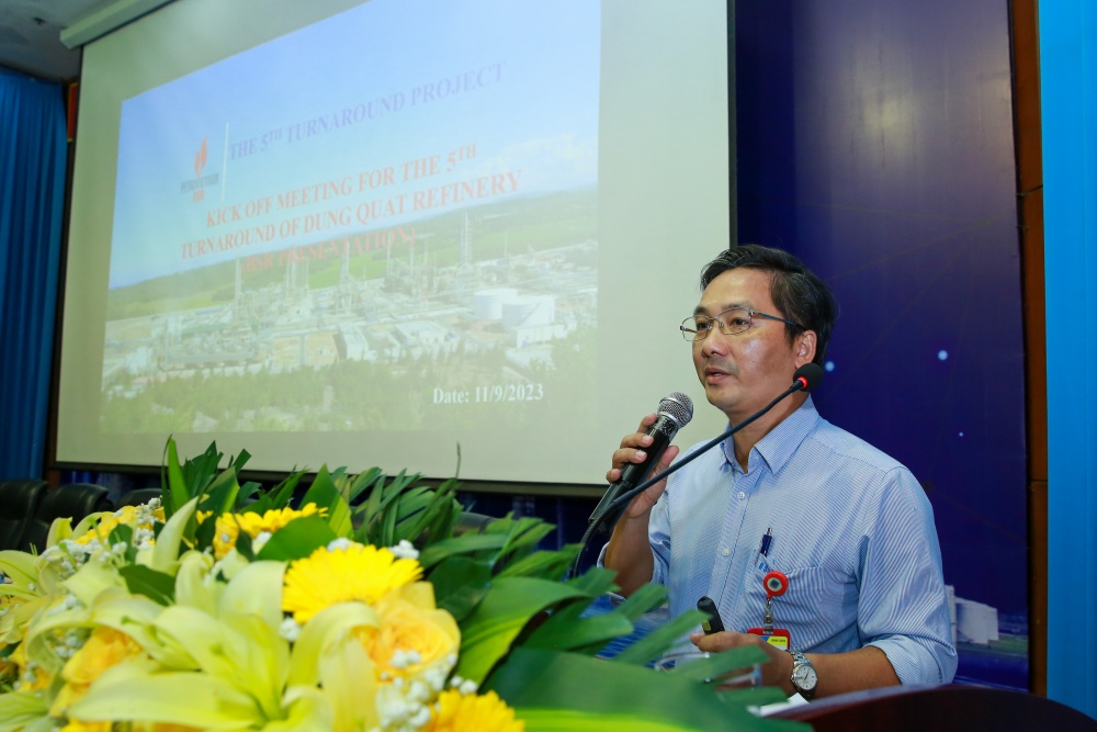 BSR tổ chức Lễ khởi động bảo dưỡng tổng thể lần 5 NMLD Dung Quất BSR tổ chức Lễ khởi động bảo dưỡng tổng thể lần 5 NMLD Dung Quất
