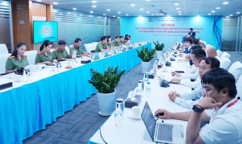Tổng công ty Khí Việt Nam – CTCP phối hợp cùng Phòng An ninh Kinh tế Công an TP. HCM tổ chức Hội nghị Phát động Phong trào toàn dân bảo vệ an ninh Tổ quốc giai đoạn 2023 – 2025 Tổng công ty Khí Việt Nam – CTCP phối hợp cùng Phòng An ninh Kinh tế Công an TP. HCM tổ chức Hội nghị Phát động Phong trào toàn dân bảo vệ an ninh Tổ quốc giai đoạn 2023 – 2025