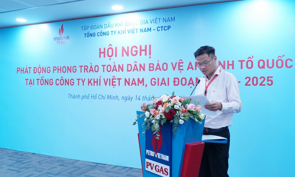 Lãnh đạo Ban ATSKMT PV GAS báo cáo công tác xây dựng phong trào toàn dân BVANTQ và phương hướng hoạt động phong trào giai đoạn 2023 – 2025 Lãnh đạo Ban ATSKMT PV GAS báo cáo công tác xây dựng phong trào toàn dân BVANTQ và phương hướng hoạt động phong trào giai đoạn 2023 – 2025