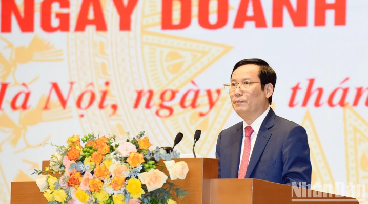  [Ảnh] Thường trực Chính phủ gặp mặt đại diện doanh nhân Việt Nam ảnh 2