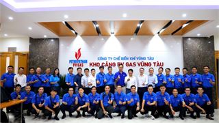 Thanh niên KVT nỗ lực trong công tác tiếp nhận vận hành Kho LNG 1 MMTPA Thị Vải và thực hiện công trình thanh niên