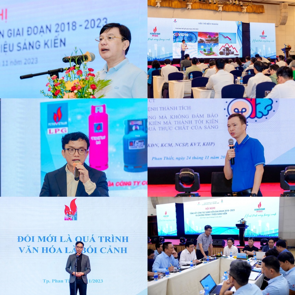 H2. Hội nghị có nhiều nội dung phong phú, tập trung thảo luận các vấn đề thực tế và định hướng phát triển công tác sáng kiến cải tiến của PV GAS H2. Hội nghị có nhiều nội dung phong phú, tập trung thảo luận các vấn đề thực tế và định hướng phát triển công tác sáng kiến cải tiến của PV GAS