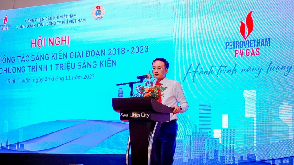 H5. Ông Trần Nhật Huy, Phó Tổng Giám đốc, Chủ tịch Hội đồng KHCN PV GAS khẳng định Hội nghị có nội dung phong phú, đổi mới, thể hiện tinh thần nghiêm túc, trách nhiệm H5. Ông Trần Nhật Huy, Phó Tổng Giám đốc, Chủ tịch Hội đồng KHCN PV GAS khẳng định Hội nghị có nội dung phong phú, đổi mới, thể hiện tinh thần nghiêm túc, trách nhiệm