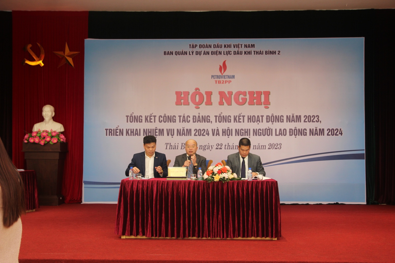 Ban QLDA Điện lực Dầu khí Thái Bình 2 quyết tâm quyết toán dự án Ban QLDA Điện lực Dầu khí Thái Bình 2: Quyết tâm hoàn thành quyết toán dự án trong thời gian sớm nhất