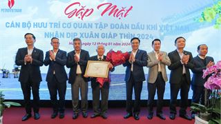 Petrovietnam gặp mặt, tri ân cán bộ hưu trí nhân dịp Xuân Giáp Thìn 2024