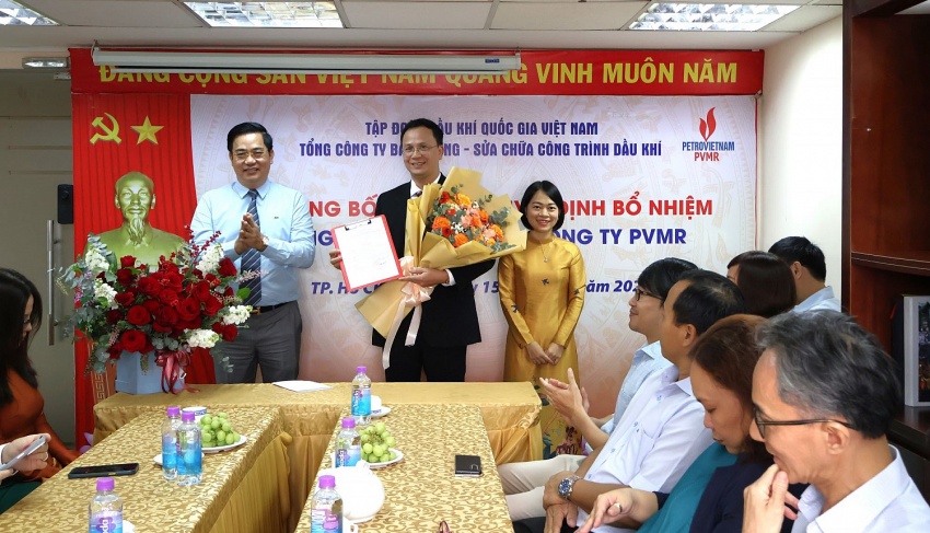 Công bố và trao Quyết định bổ nhiệm Tổng giám đốc Tổng công ty PVMR Công bố và trao Quyết định bổ nhiệm Tổng Giám đốc Tổng công ty PVMR