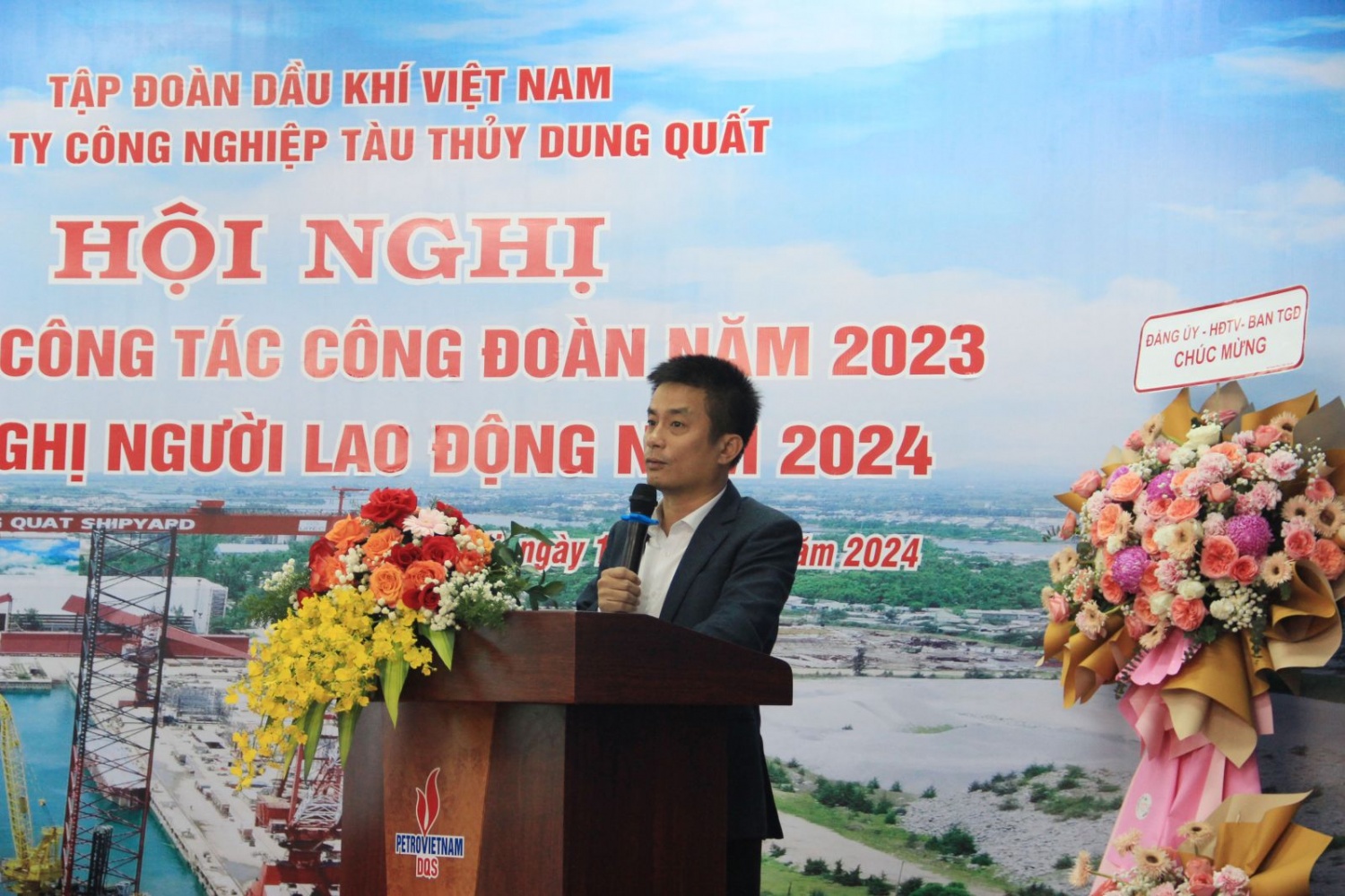 DQS tổ chức Hội nghị Người lao động năm 2024: Nâng cao đời sống, giữ chân nguồn lao động có tay nghề cao DQS tổ chức Hội nghị Người lao động năm 2024: Nâng cao đời sống, giữ chân nguồn lao động có tay nghề cao