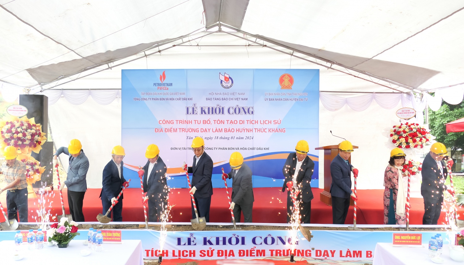 Petrovietnam thực hiện công tác an sinh xã hội tại tỉnh Thái Nguyên