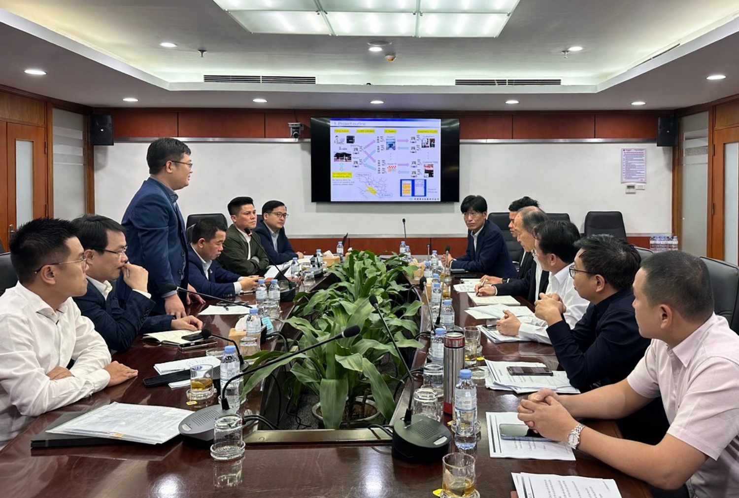 Cuộc họp tổng kết giai đoạn đầu dự án Cuộc họp tổng kết giai đoạn đầu dự án