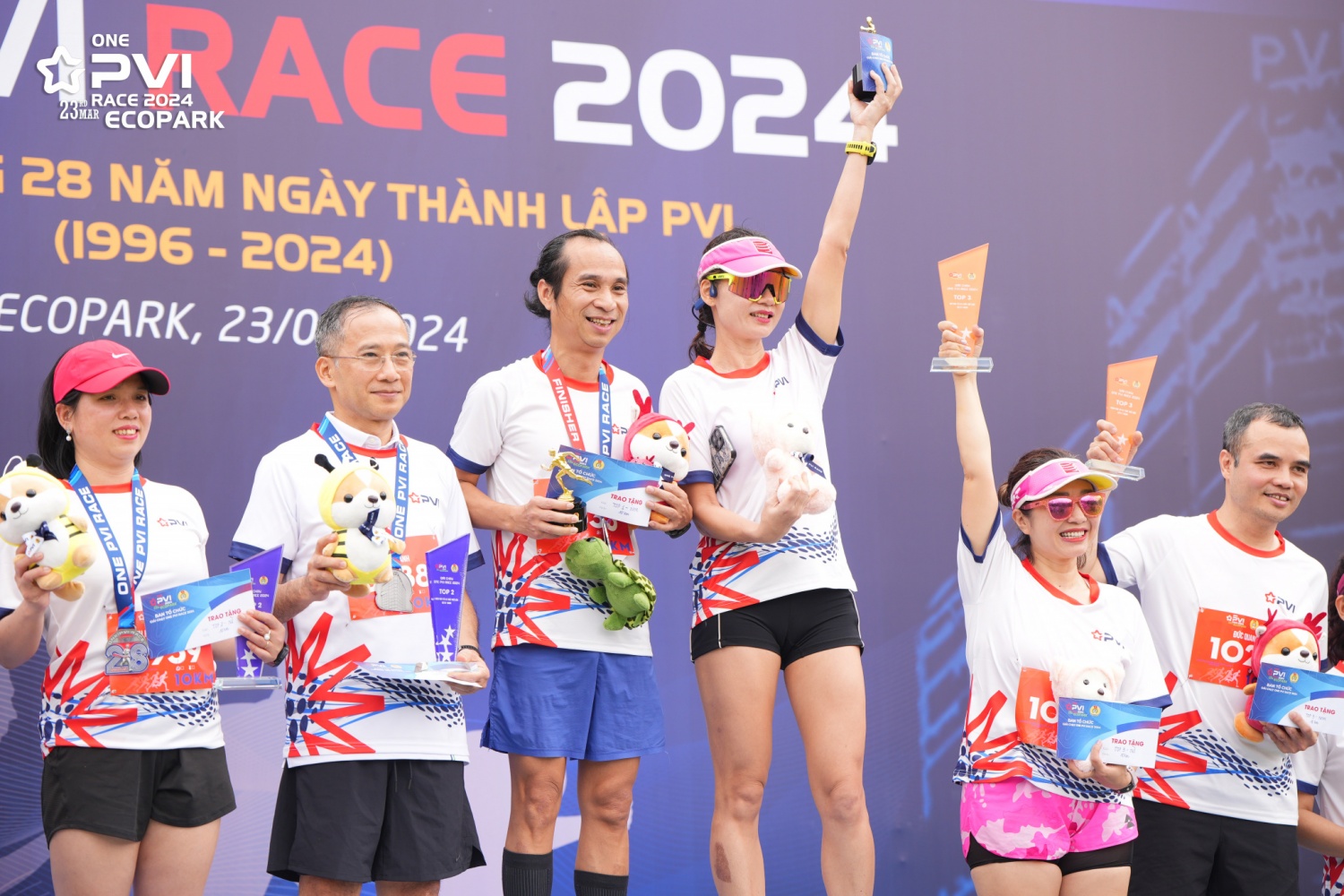 Sôi nổi giải chạy One PVI Race 2024