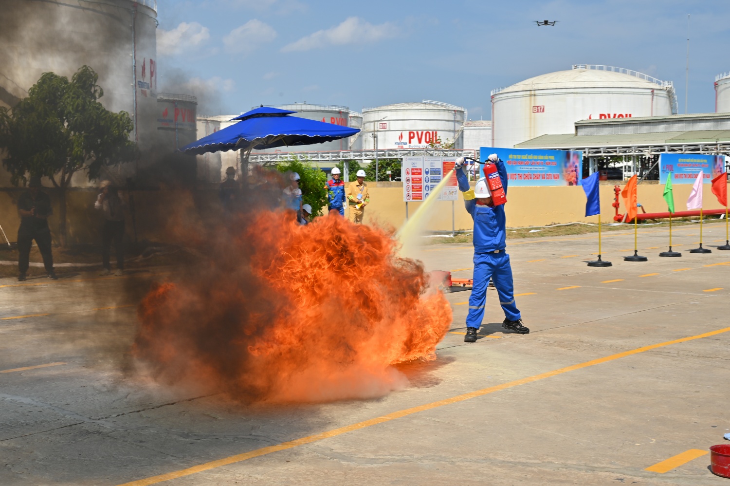PVOIL tổ chức thành công Hội thi tay nghề khối kho xăng dầu “Đội vận hành giỏi” lần thứ tư - năm 2024 PVOIL tổ chức thành công Hội thi tay nghề khối kho xăng dầu “Đội vận hành giỏi” lần thứ tư - năm 2024
