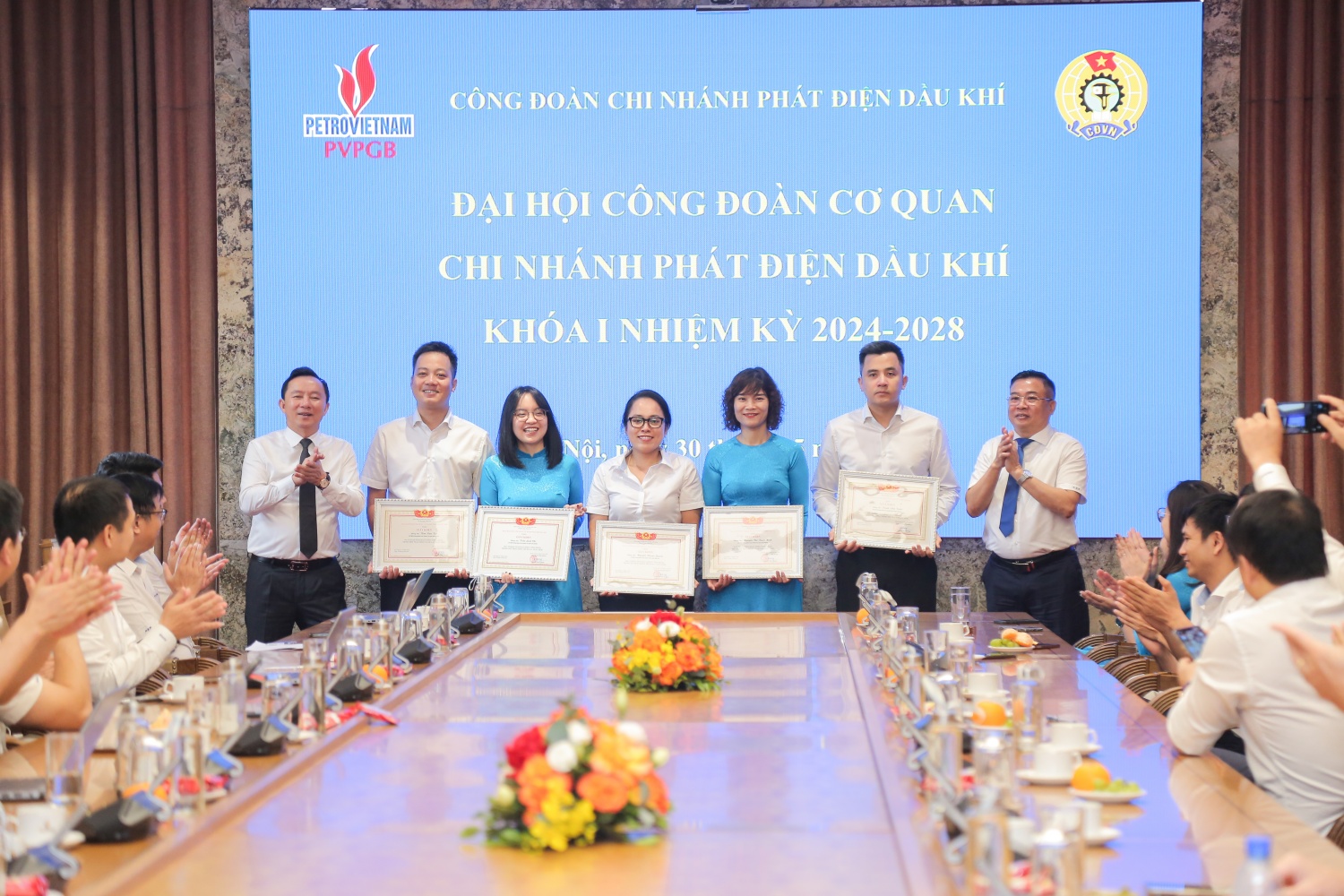 Công đoàn Cơ quan Chi nhánh Phát điện Dầu khí tổ chức thành công Đại hội lần thứ I, nhiệm kỳ 2024 - 2028 Công đoàn Cơ quan Chi nhánh Phát điện Dầu khí tổ chức thành công Đại hội lần thứ I, nhiệm kỳ 2024 2028