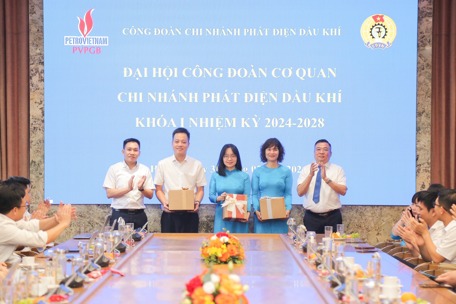 Công đoàn Cơ quan Chi nhánh Phát điện Dầu khí tổ chức thành công Đại hội lần thứ I, nhiệm kỳ 2024 - 2028 Công đoàn Cơ quan Chi nhánh Phát điện Dầu khí tổ chức thành công Đại hội lần thứ I, nhiệm kỳ 2024 2028