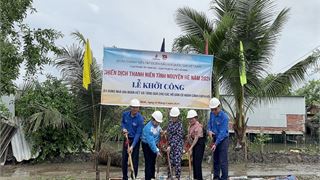 Cụm phối hợp hoạt động Tây Nam Bộ và TP Hồ Chí Minh ra quân Chiến dịch Thanh niên tình nguyện hè 2024